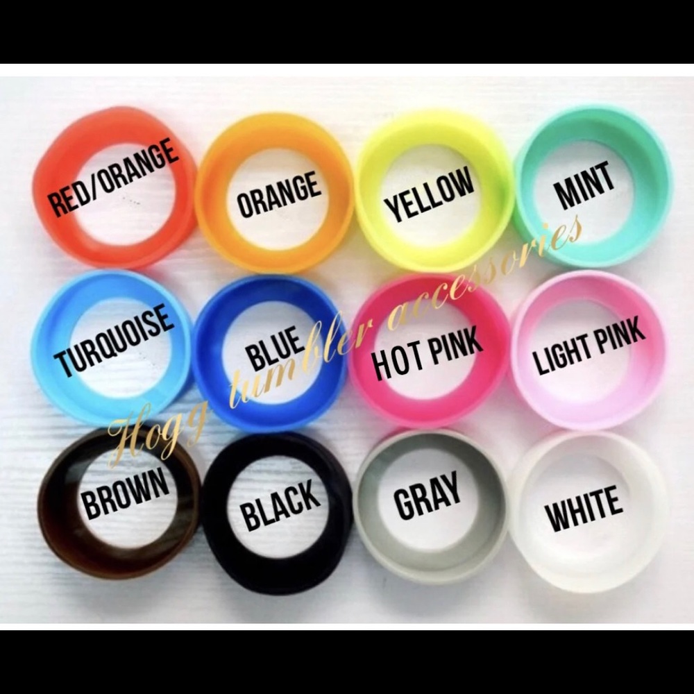 Silicone Bottom Sleeves for Tumblers